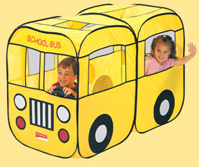 Twist 'N Fold Big Yellow Bus by Playhut